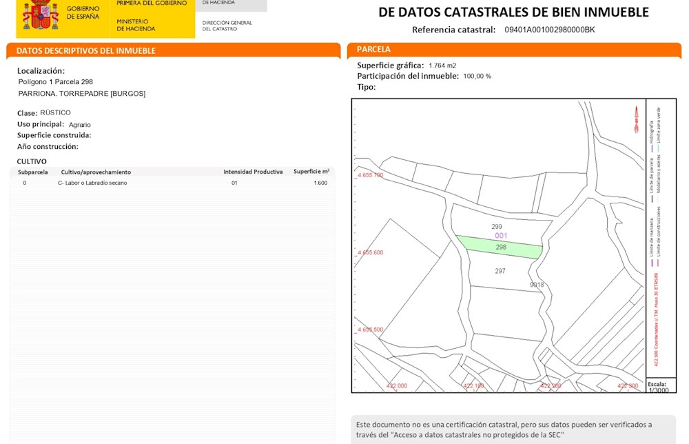 Foto de inmueble: LOTE DE FINCAS RUSTICAS